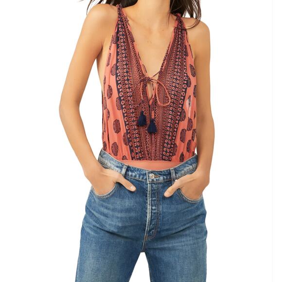 NWT Free People Intimately Soul Of The Sun Bodysuit Women's Size Small - Picture 1 of 8